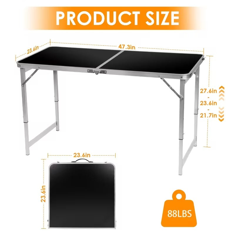 Heavy-Duty Portable Folding Table