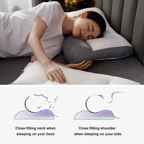 Ergonomic Orthopedic Neck Support Pillow