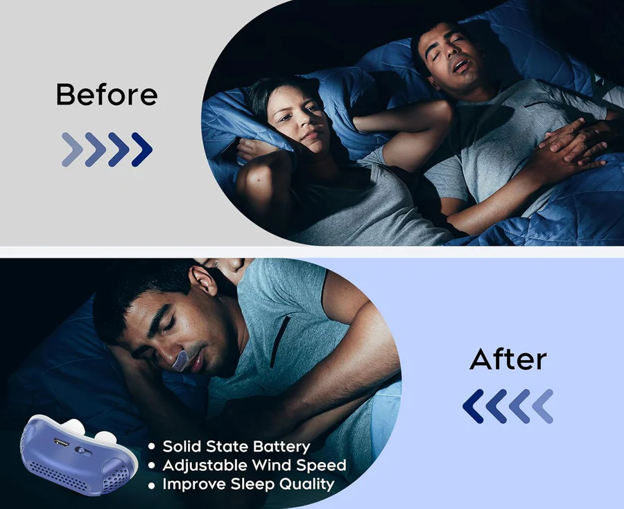 Electronic Anti-Snoring and Sleep Aid Device
