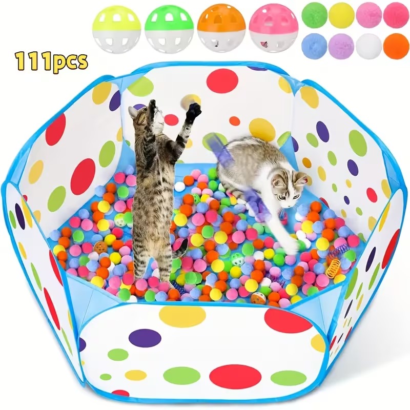 Indoor Cat Ball Pit