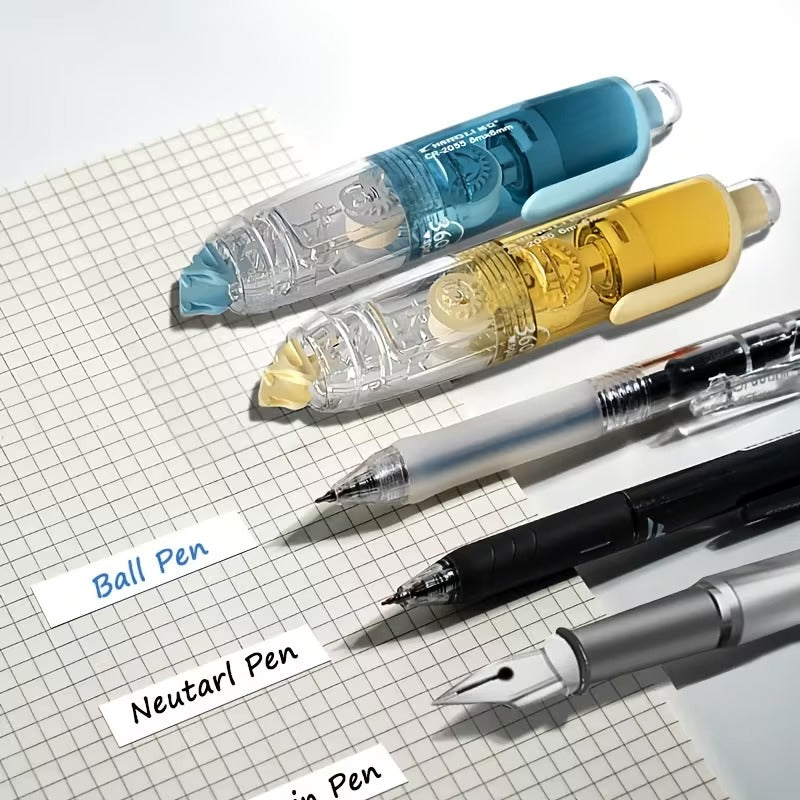Instant-Fix Retractable Correction Tape