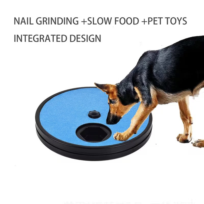 Interactive Nail-Filing Puzzle Feeder