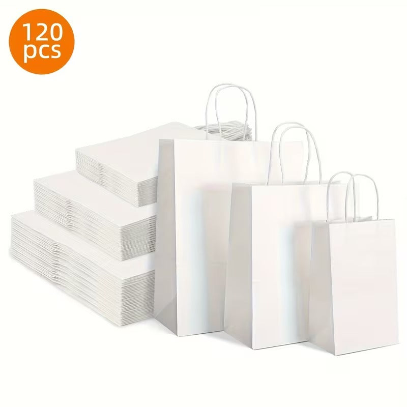Kraft Paper Gift Bag Set