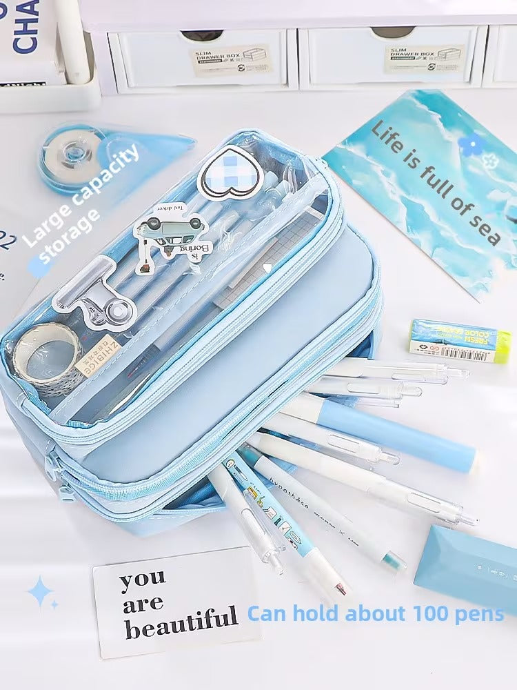 Large-Capacity Pencil Case