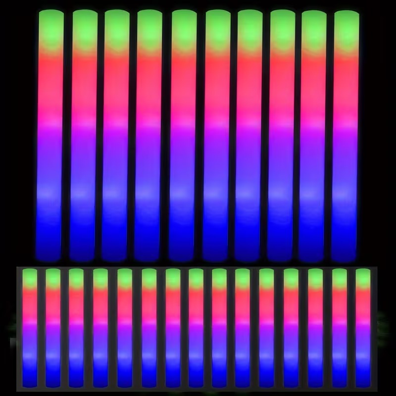 LED Foam Party Sticks