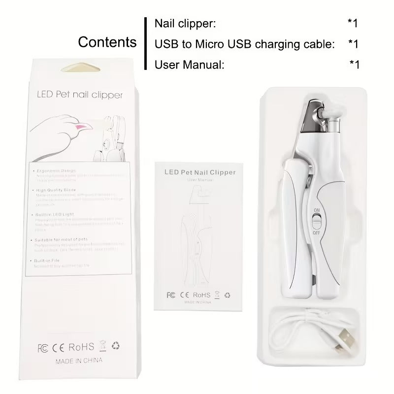 LED Pet Nail Clippers