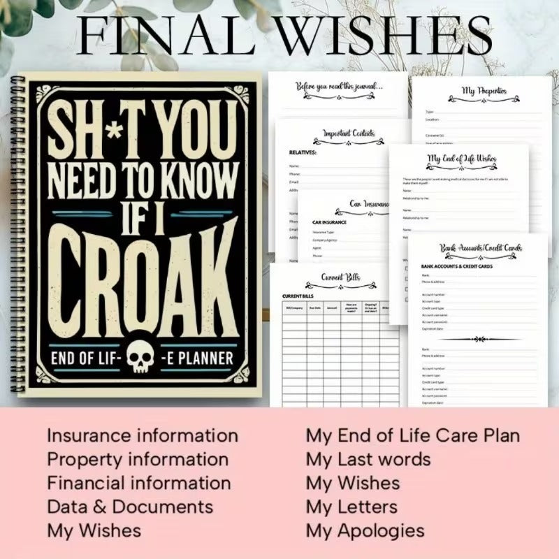 Legacy Life Planning Notebook