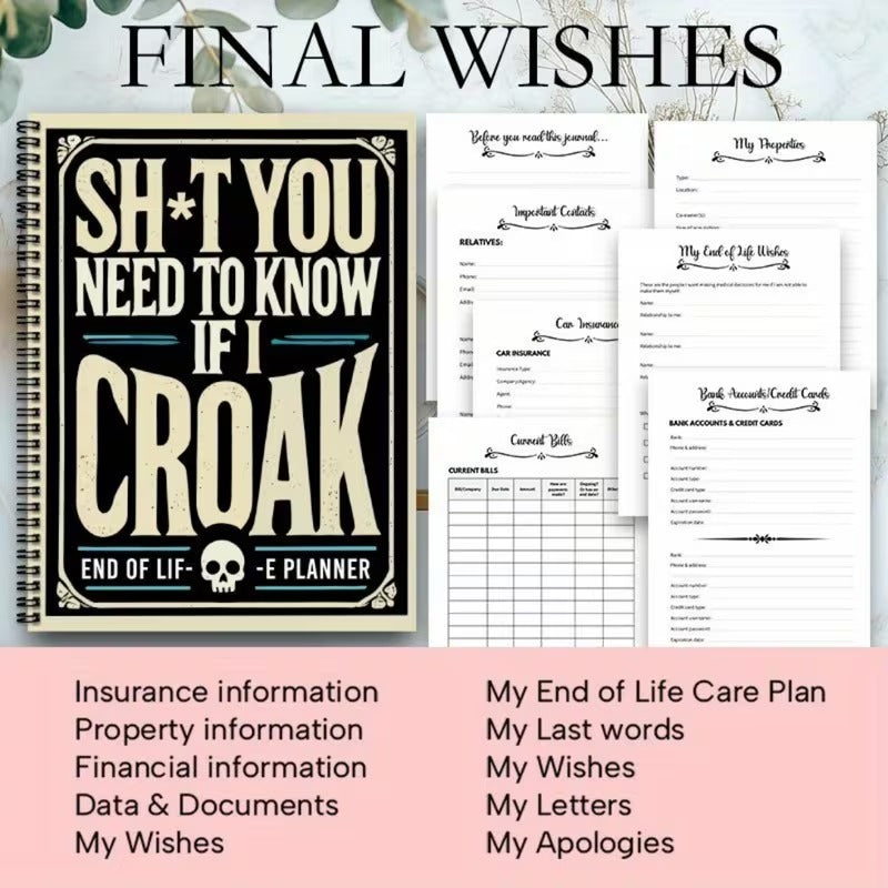 Legacy Life Planning Notebook