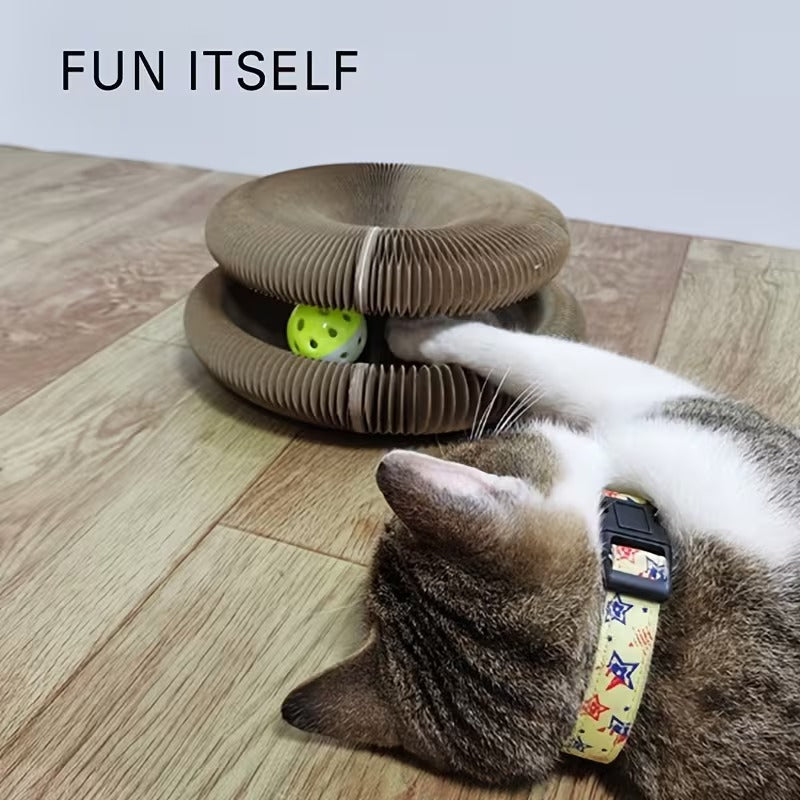 Magic Shape-Shifting Cat Scratcher