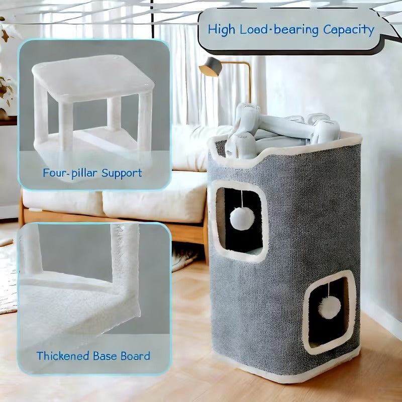 Multi-Level Cat Activity Tower