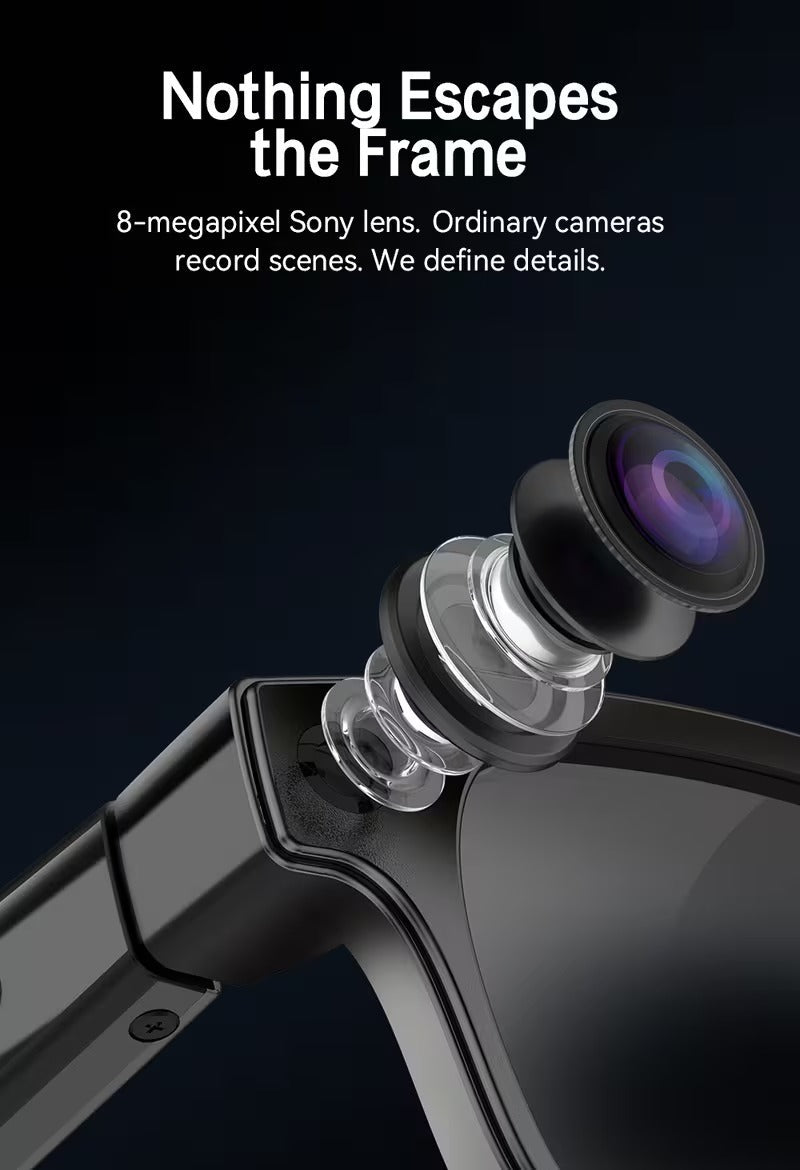 Next-Level AI Smart Camera Glasses