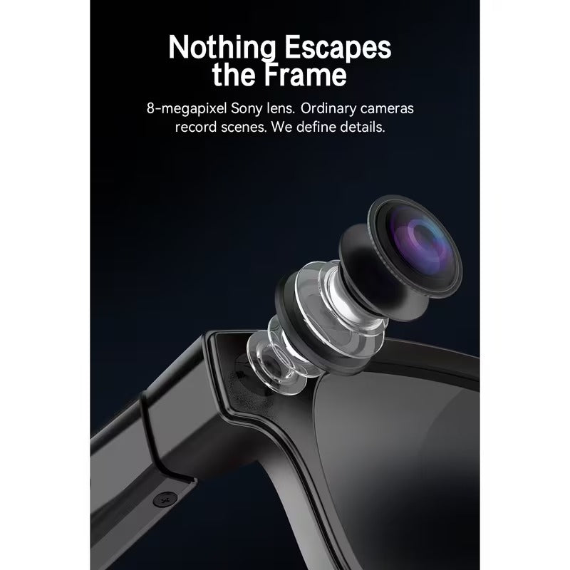 Next-Level AI Smart Camera Glasses
