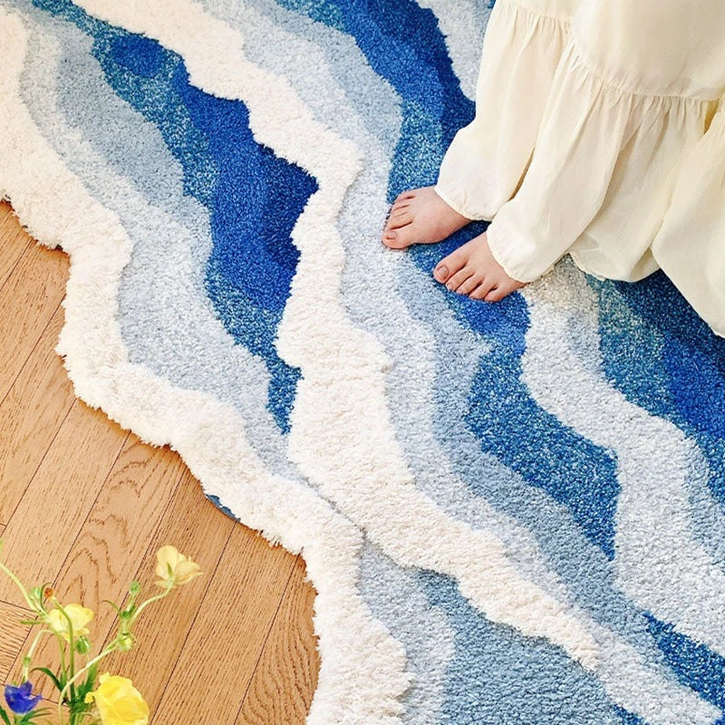Ocean Wave Rug
