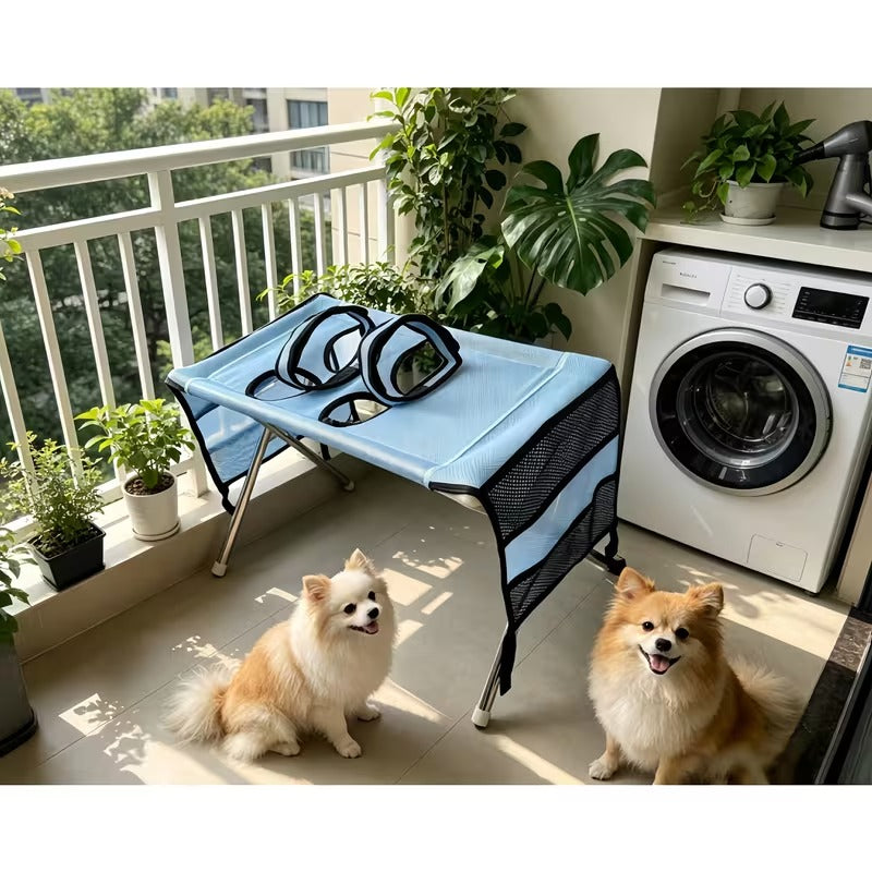 Pet Grooming Hammock Station