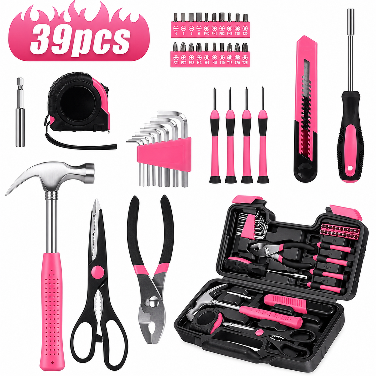Pink Home Repair Kit