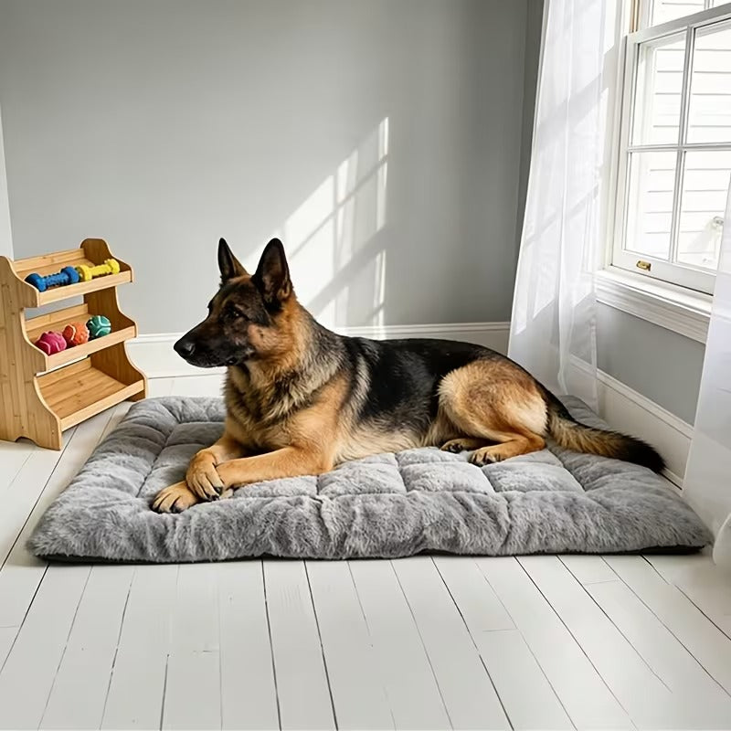 Plush Dog Bed Mat