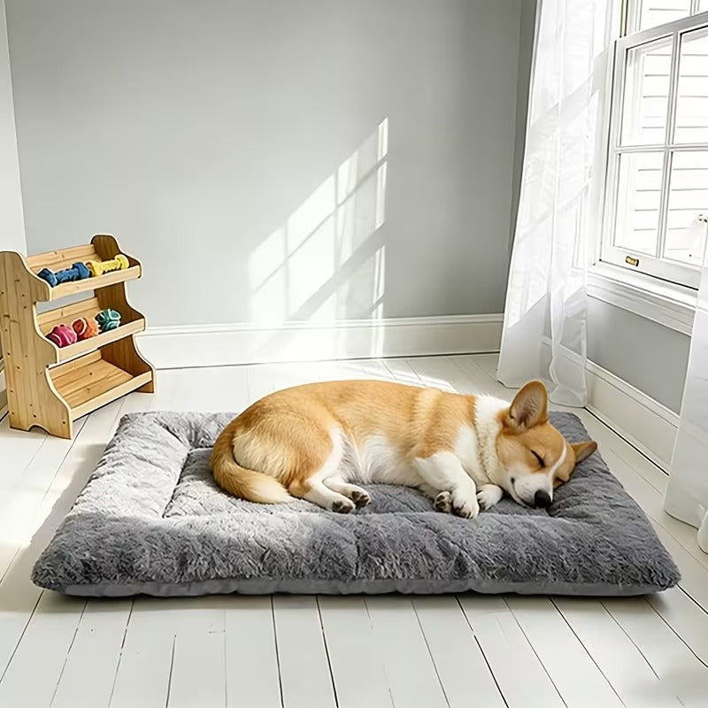 Plush Dog Bed Mat