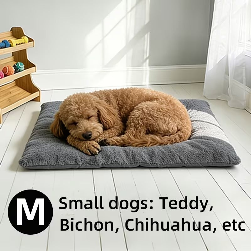 Plush Dog Bed Mat