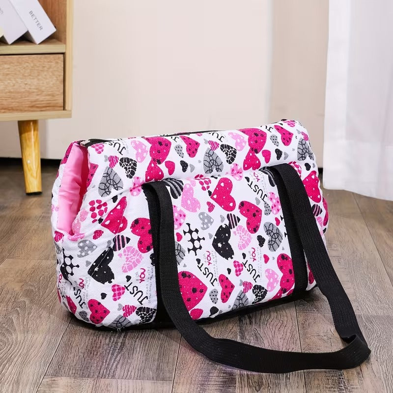 Plush Pet Carrier Tote