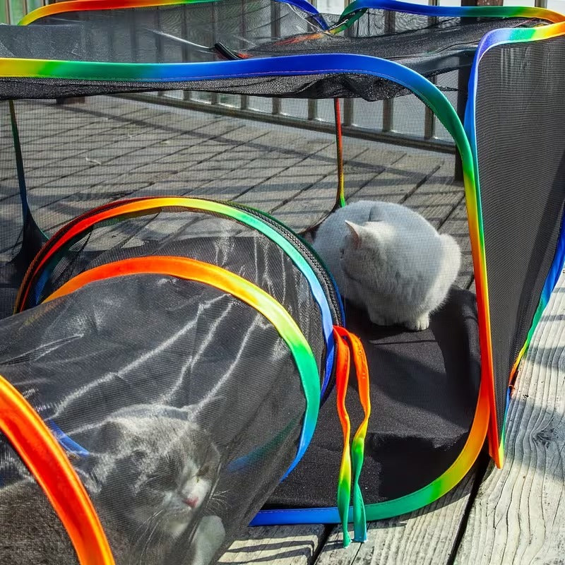 Portable Cat Catio