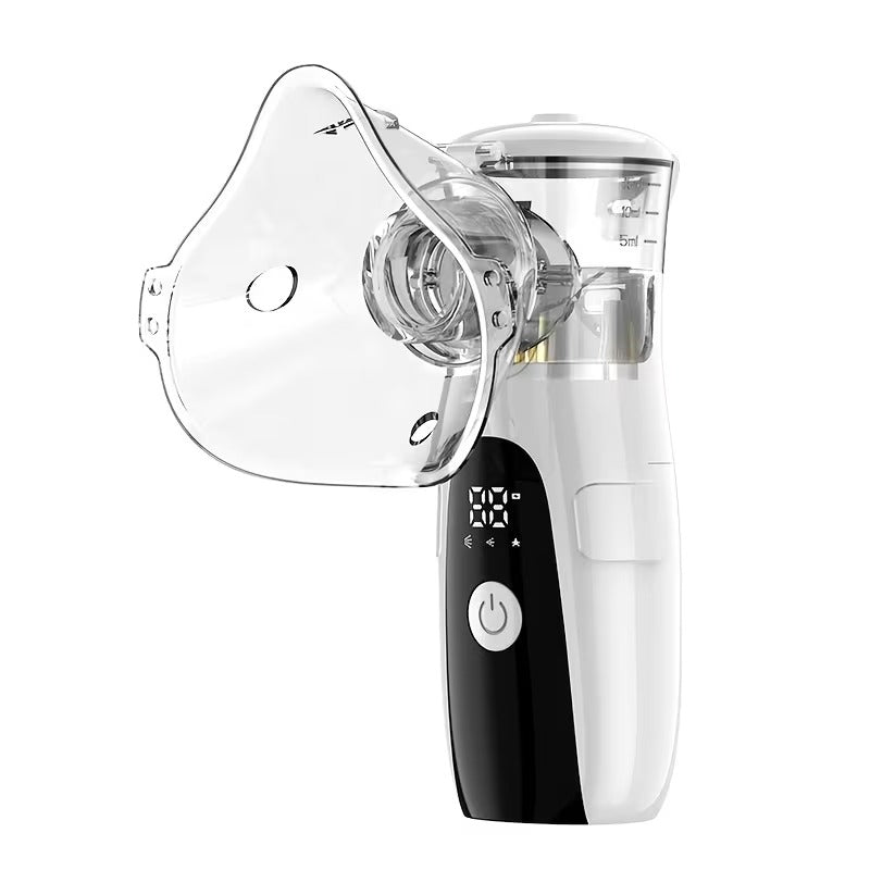 Portable Mesh Nebulizer for Quiet Travel Use