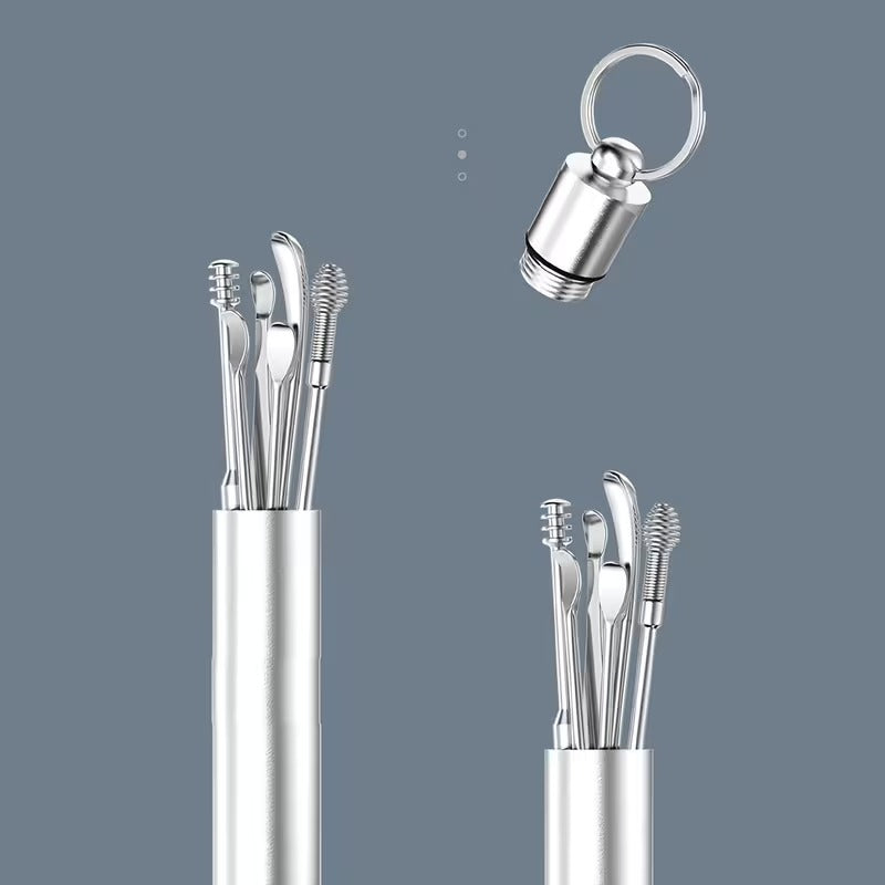 Precision Stainless Steel Ear Pick Set