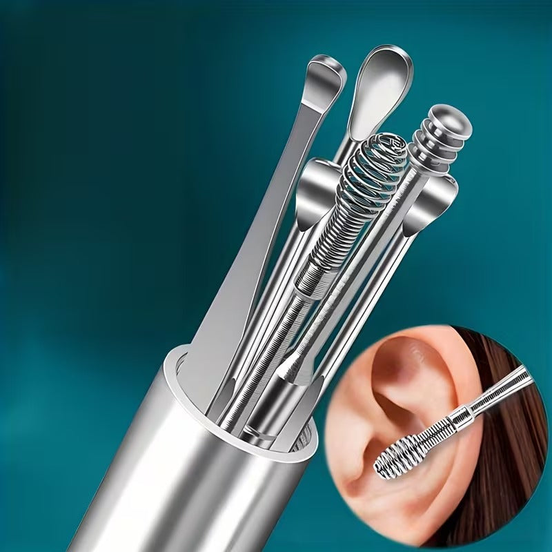 Precision Stainless Steel Ear Pick Set