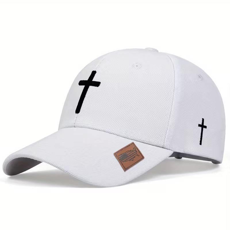 Premium Cross Embroidered Baseball Cap