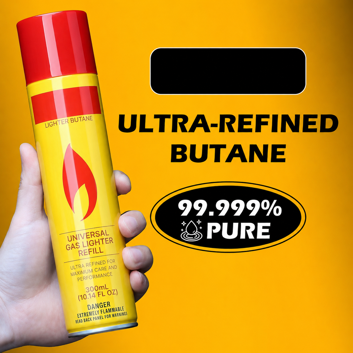 Premium Ultra-Refined Butane Fuel Refill Set