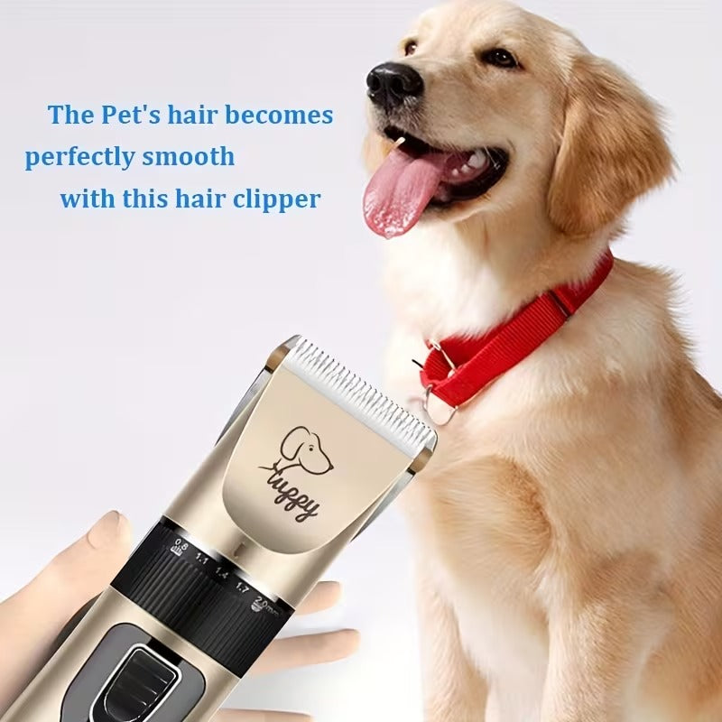 Pro-Grade 12-in-1 Pet Grooming Kit