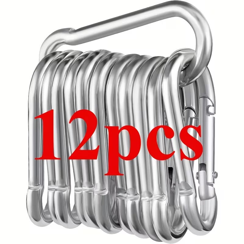 Pro-Grade 12-Pack Utility Carabiners
