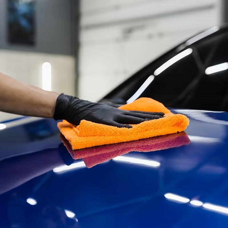 Pro-Grade Black Nitrile Gloves