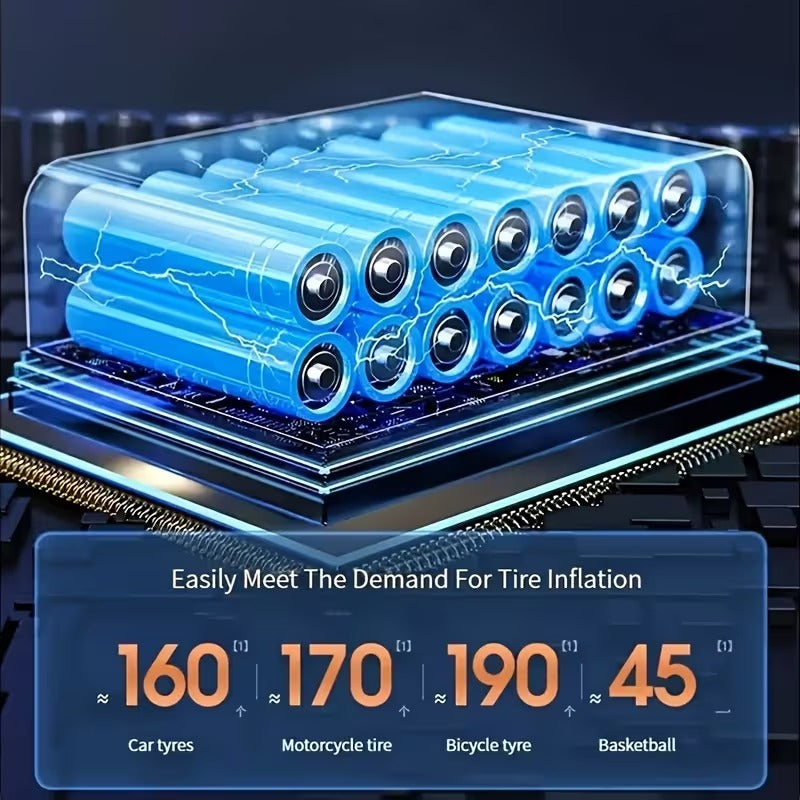 Pro-Grade Cordless Tire Inflator