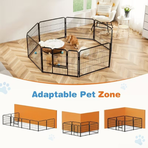 Pro-Grade Modular Dog Playpen