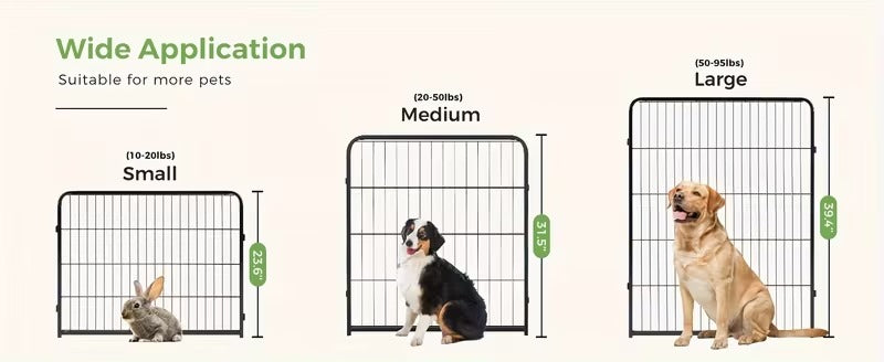 Pro-Grade Modular Dog Playpen