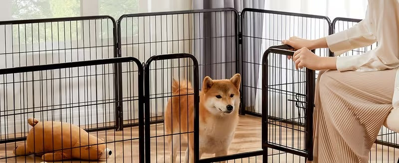 Pro-Grade Modular Dog Playpen