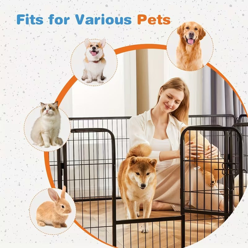 Pro-Grade Modular Dog Playpen
