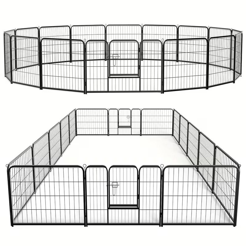 Pro-Grade Modular Dog Playpen