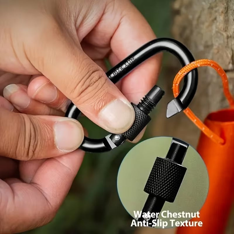 Pro-Grade Screw-Lock Utility Carabiners