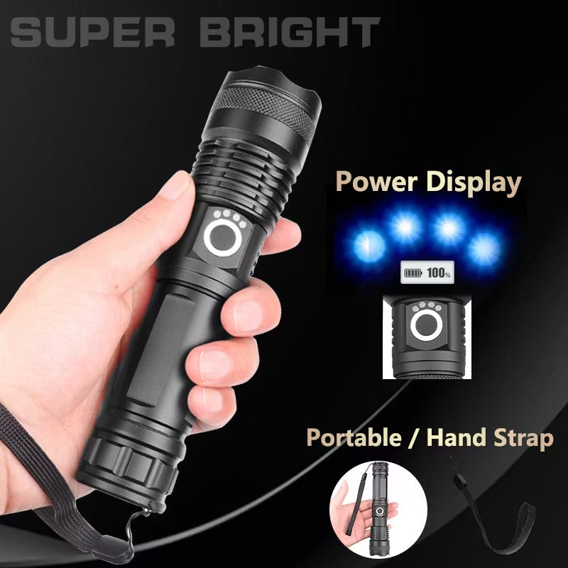 Rechargeable Tactical LED Flashlight