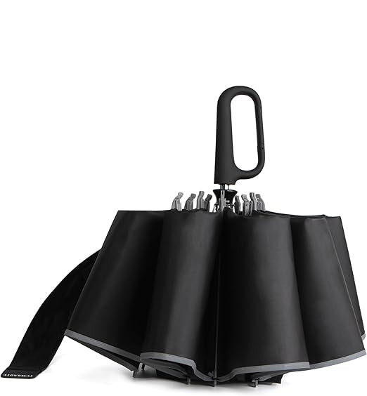 Reinforced Compact Travel Umbrella