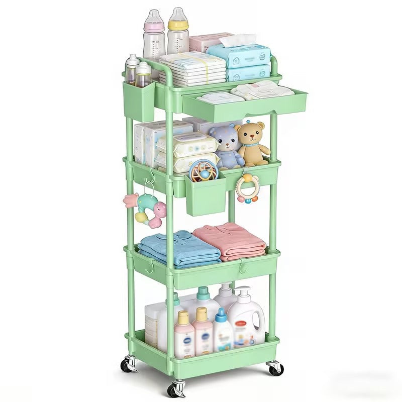 Rolling Nursery Storage Cart