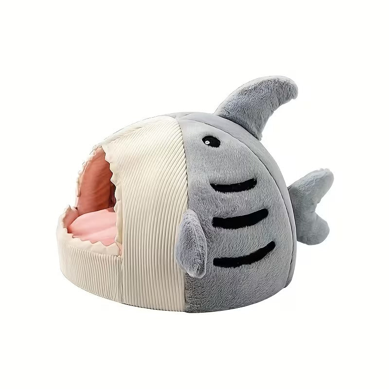 Shark Hideaway Pet Bed