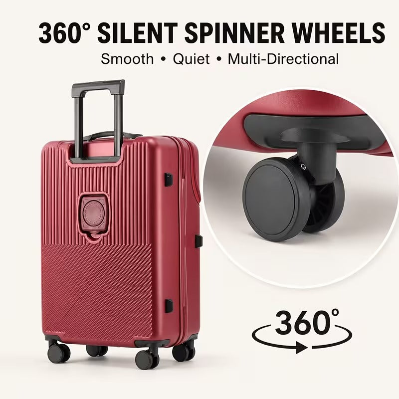 Smart Carry-On Suitcase