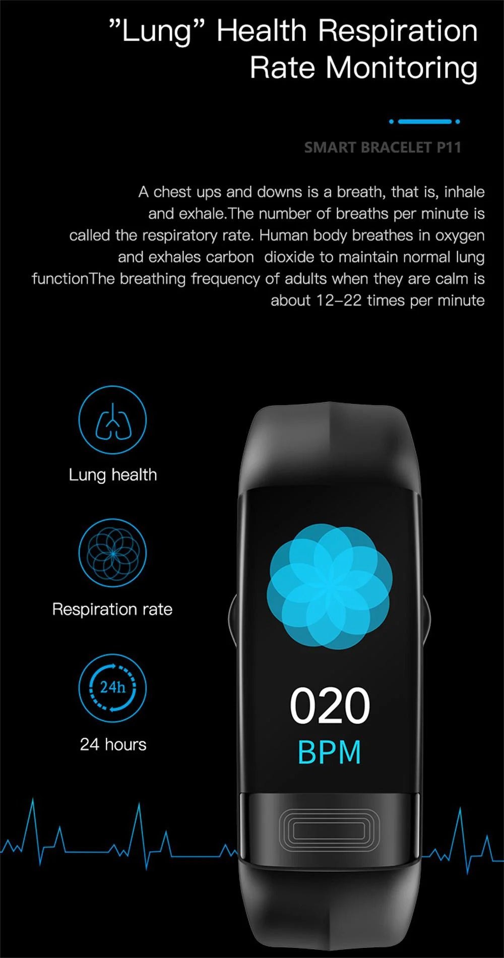 Smart Health Fitness Bracelet
