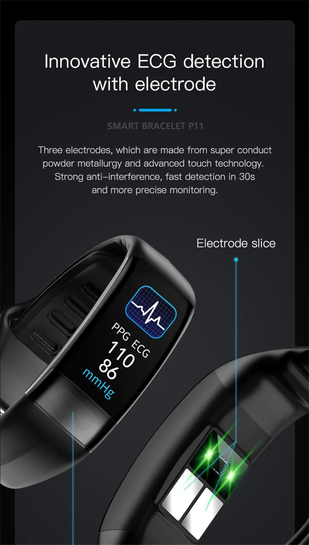 Smart Health Fitness Bracelet