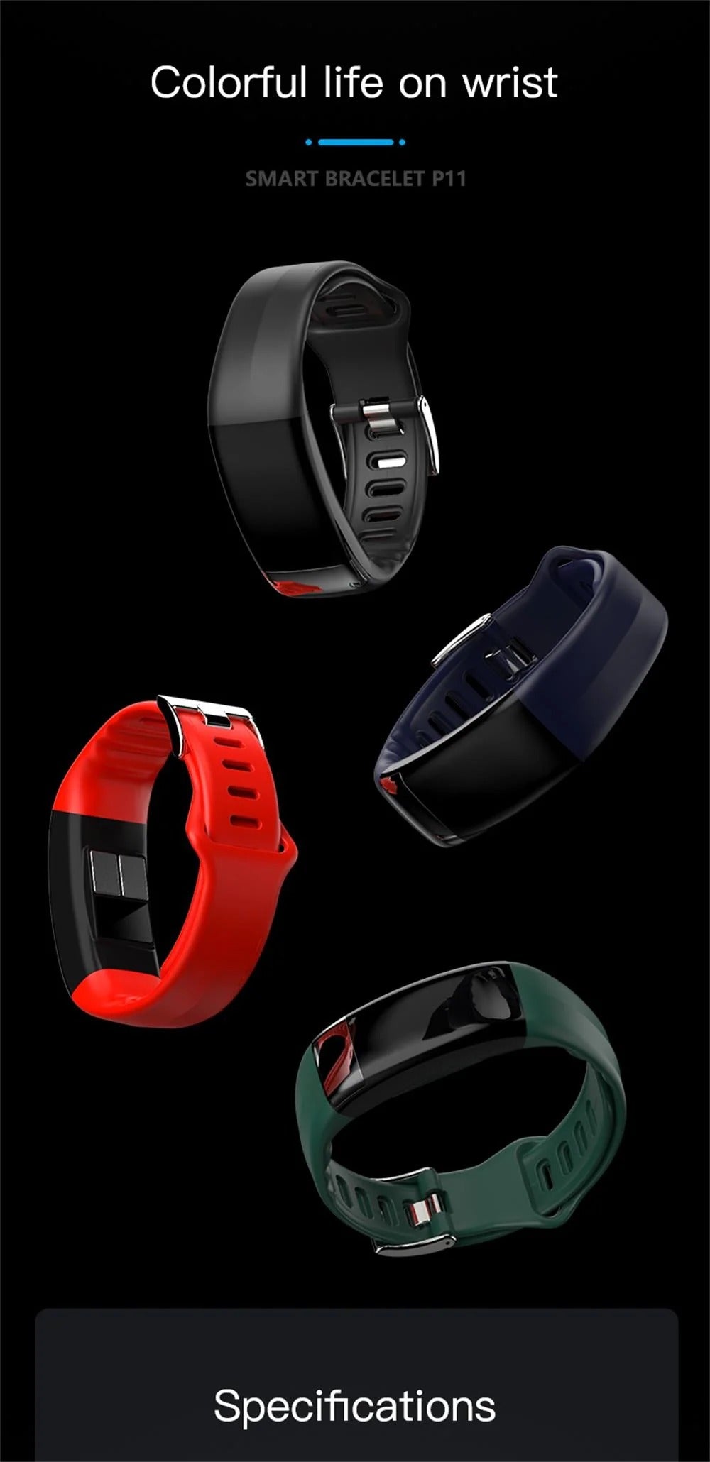 Smart Health Fitness Bracelet