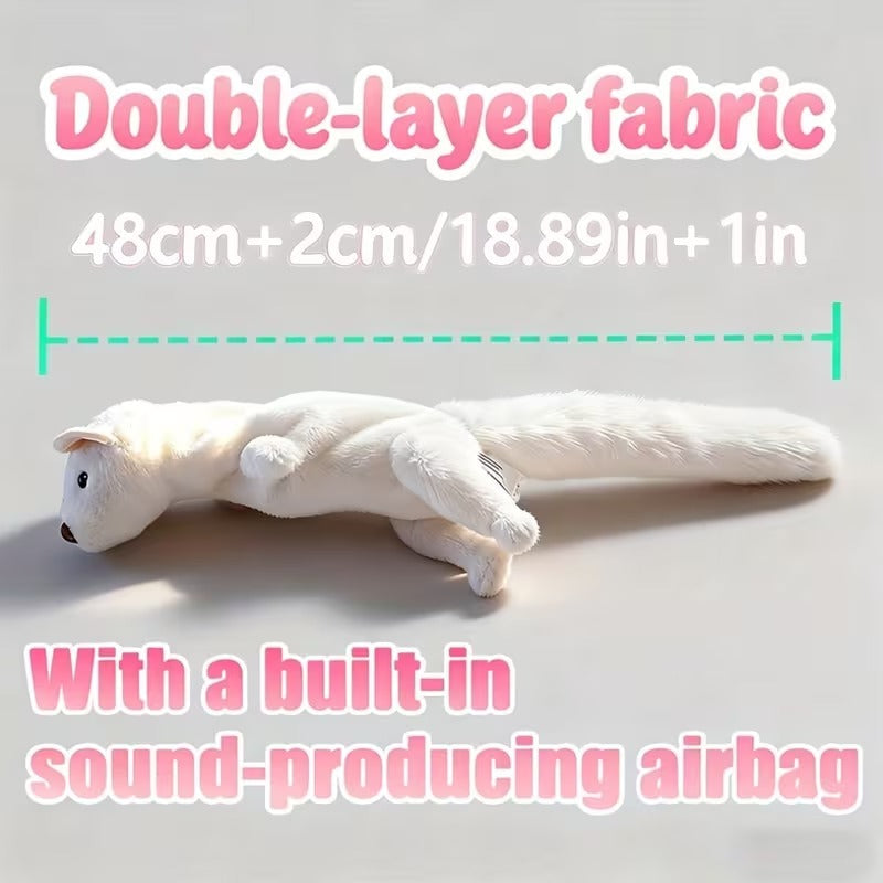 Squeaky Crinkle Plush Toy