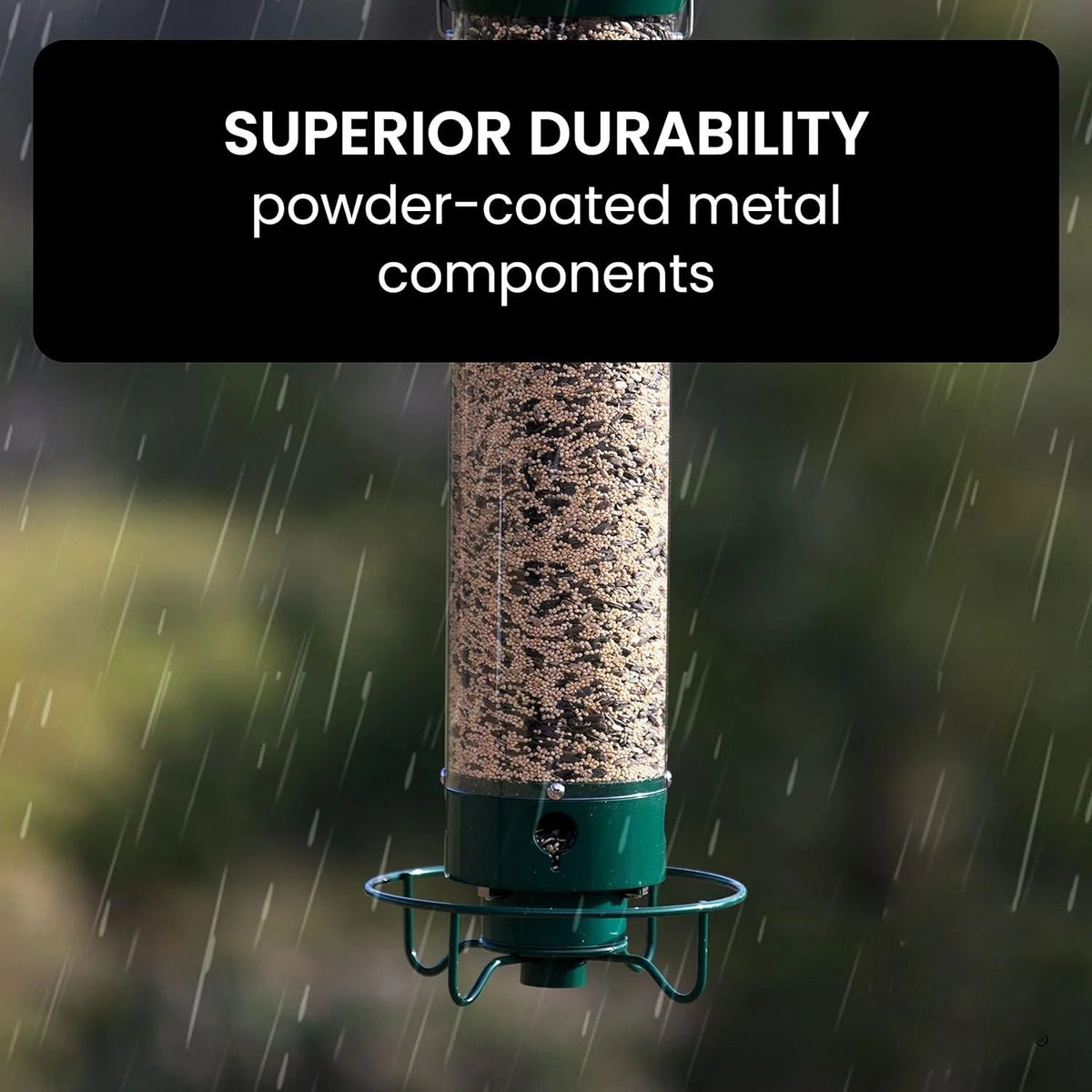 Squirrel-Proof Weight-Activated Bird Feeder