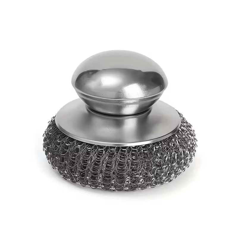 Stainless Steel Scrub Brush Set